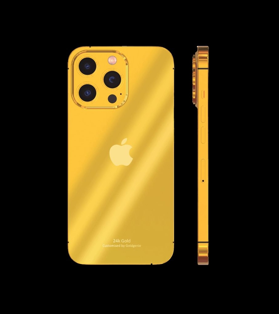 Luxury iPhone 13 Pro 128GB Unlocked 24K GOLD